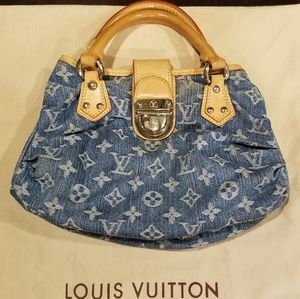 Louis Vuitton monogram blue jean bag
